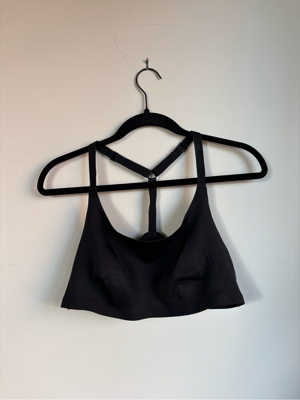Auden Black XL T-Back Sports Bralette